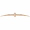 Ekena Millwork Bellingham Smooth Timber Gable Bracket, Douglas Fir, 84"W x 14"H x 1 1/2"D x 5 1/2"F, 4/12 Pitch GBW084X14X0206BEL00SDF - alternate 3